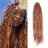Handmade Dreadlocks Hair Extensions 24Inch Soft Crochet Dreadlock Braids Hair Synthetic Faux Locs Braids Hair For Women And Men