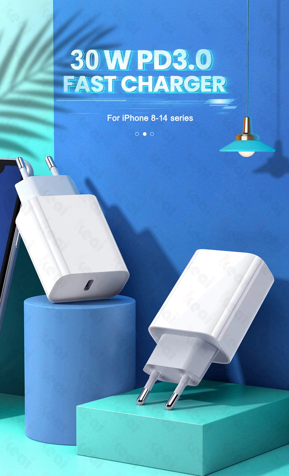 PD 30W For Apple Fast Charger For iPhone 15 11 12 13 14 Pro Max XR X XS Max 8 Plus Phone Charger Cable Fast Charging Accessories