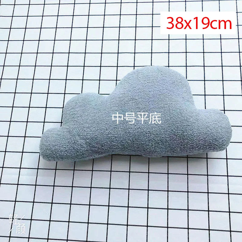 Cute 3 Sizes Cloud Shaped Pillow Cushion Stuffed Plush Toy Bedding Baby room Home Decoration Gift
