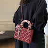 Small And Niche High-End Lurxury Handbag For Women 2024 Fashionable New Diamond Grid Handbag, Single Shoulder Crossbody Bag