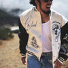 Embroidery Varsity Jacket Men PU Leather Sleeves Oversized Bomber Jackets Women Baseball Coats Streetwear Men Clothing