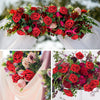 50-200PCS Artificial Roses Flowers Foam Flowers with Stems Fake Roses for DIY Wedding Bouquets Centerpieces Valentine's Day
