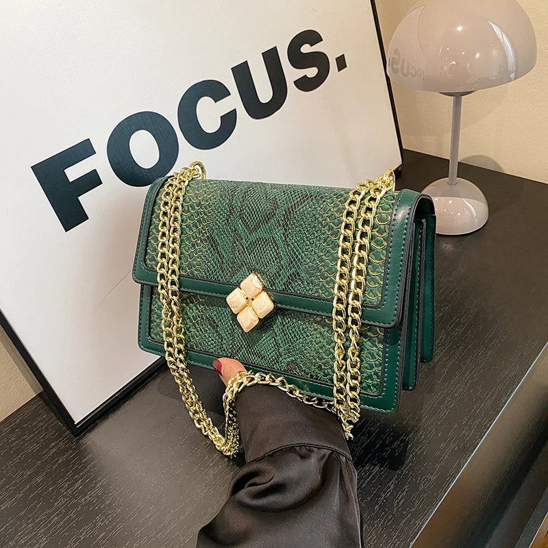 Luxury Purple Women's Single Shoulder Bag Pu Leather Ladies Bag Femme Designer Handbag Purse Flap Messenger Bag Brand Sac A Main