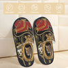 Custom Queen Of Absolutely Everything Gold Baroque Soft Memory Foam House Slippers Women Comfy Warm Anti-skid Sole Slipper