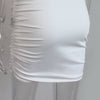 Women Sexy Spaghetti Strap Bodycon Mini Dress White Backless Party Evening Outfit Nightclub Vestidos