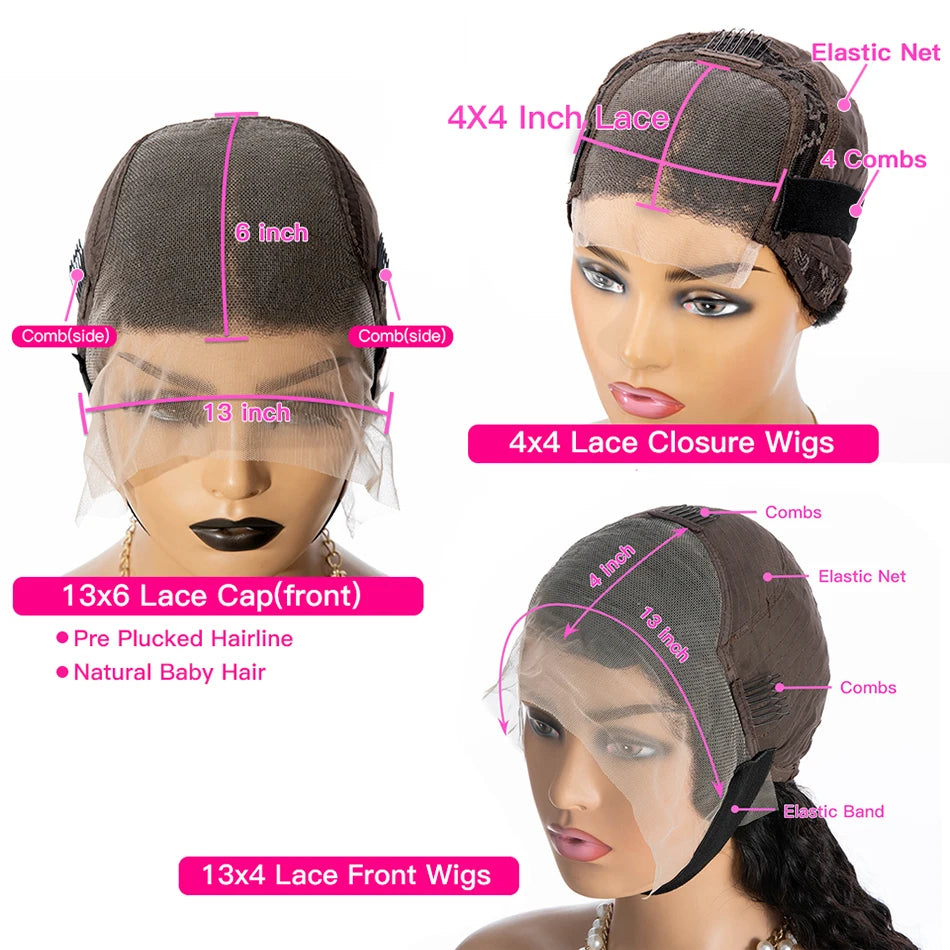 360 HD Lace Frontal Wigs 4/27 Highlight Wig Body Wave 13×6 13X4 Lace Front Wigs For Women Human Hair Loose Wave Virgin Brazilian