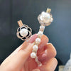 Luxury Jewelry Camellia Pearl Women Hair Clips Hair accessories for women