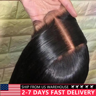 Ready to Wear Glueless Wig Straight 13x6 Transparent Lace Frontal Wig 30 34inches Human Hair Bone Straight 6x4 Lace Frontal Wigs