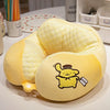 Lovely Kuromi My Melody U-shaped Neck Pillow Kawaii Japanese Style Cinnamoroll Travel Nap Pillow Skin Friendly Thickened Girl