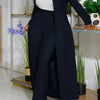 Women's Set Full Sleeve X-Long Blazer Coat+ Long Pant Suit 2025 Spring Streetwear Two 2 Piece Set Africa OL Work Outfits
