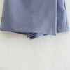 Willshela Women Fashion Solid Asymmetrical Side Zipper Skirts Shorts Vintage High Waist Female Chic Lady Shorts