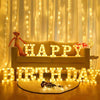 Luxury Alphabet Letter LED Lights Luminous Number Lamp  Battery Night Light for Home Wedding Birthday Christmas Party Decoration