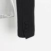 TWOTWINSTYLE Solid Casual Patchwork Diamonds Chain Slim Blazer For Women Notched Collar Long Sleeve Temperament Blazers Female
