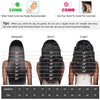 1B/99J Burgundy Short Straight Bob Human Hair Wigs Brazilian Lace Front Human Hair Wigs Pre Plucked T Part Lace Wigs Remy Hair
