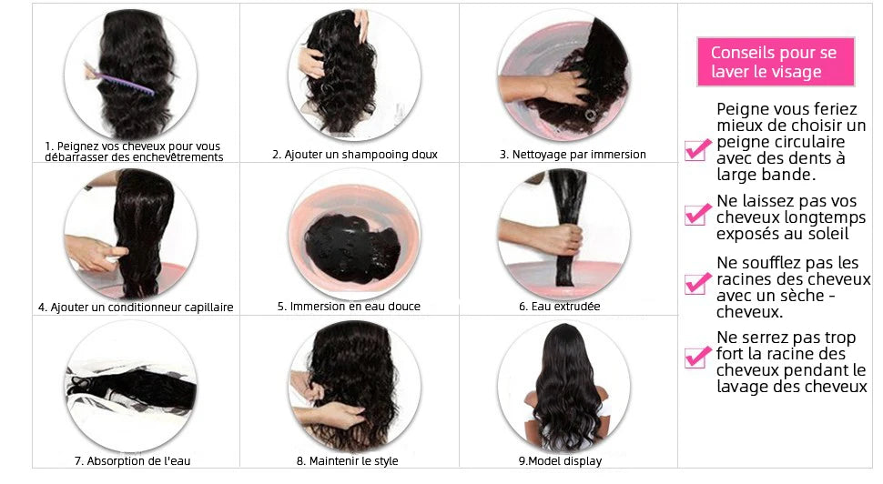 Ombre 613 Brown 13x4 13X6 Body Wave Lace Frontal Wigs Human Hair 200 Density For Black Women Brazilian Remy Hair Pre Plucked