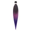 Pre-stretched Braids Synthetic Hair Professional Itch Free Hot Water Setting Fiber 30'' Ombre Yaki Texture Braid Hair Extensions