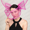 White Net Wedding Fascinator Elegant Hat Women Kentucky Derby Race Headpiece Fashion Party Mesh Chapeau Cap For Ladies Event
