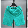 New Fashion knitted Shorts Men Comfortable Elastic Waist Clothing Male Breathable Short Trousers plus size
