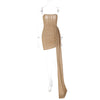 Dulzura Bling Glitter Sexy Y2K Clothes Sleeveless Backless Corset Ruched Bodycon Mini Dress For Women Club Party Elegant Outfits