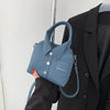 PU Square Compact Shoulder and Crossbody Bags Zipper Unique Design High Quality Hand Bags for Women 2025 Designer Style Bolso