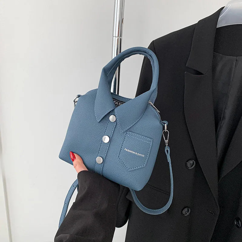 PU Square Compact Shoulder and Crossbody Bags Zipper Unique Design High Quality Hand Bags for Women 2025 Designer Style Bolso