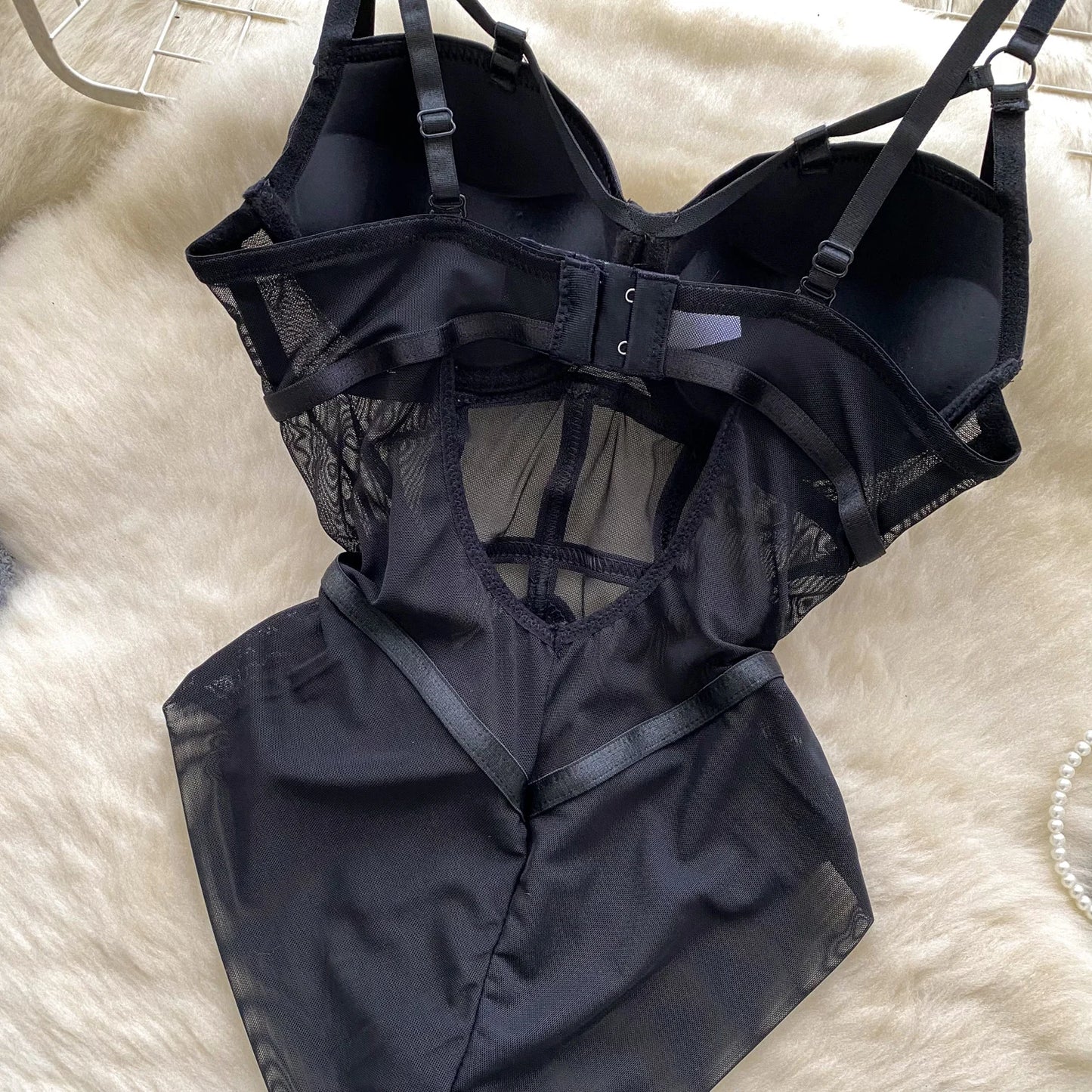 SINGREINY Women Corset Slim Sexy Bodysuits Sleeveless Gauze Short Playsuits Fashion Open crotch Underwear Camis Solid Rompers