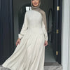 Muslim Abaya Women Dresses Solid Slim Jalabiya Eid 2025 Ramadan Morocco Islam Vestidos Largos Arab Long Robe Dubai Abayas Kaftan