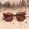 2024 new top luxury fashion sunglasses for women trendy street style quality anti-ultraviolet sunglasses(DS-8829)