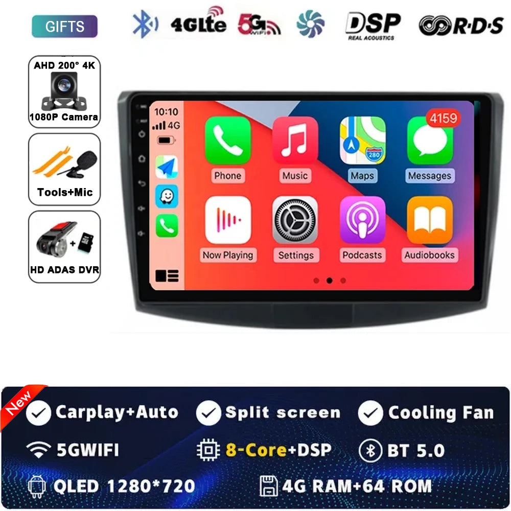 Android 14 For Volkswagen VW Passat B6 B7 CC 2007-2016 Carplay Radio Multimedia Player Auto Car Radio WIFI 4G GPS DSP48EQ 2din