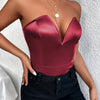 Jumpsuit Women Short Bodysuit smooth monkeys Lingerie Elegant Party overalls luxury Sexy Evening Dresses open back Off Shoulder