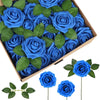 10/25/50Pcs Artificial Rose Flowers Foam Fake Faux Flowers Roses for DIY Wedding Bouquets Party Home Decor Garden Decoration