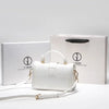 Luxury Designer Bags with High Quality Alligator Printing Leather and Delicate Metal Design Women's Portable Shoulder Bag