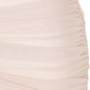 Articat Elegant Mesh Patchwork Long Sleeve Bodycon Party Club Evening Dress Sexy Double Layer Perspective Vestido Autum Clothing