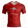 2026 New Haiti Soccer Jersey Short Sleeve Tee Men's T-Shirt Gym Training Workout Fitness Running Tops Fans Quick Dry Sportswear