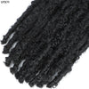 14 12 inch Butterfly Faux Locs Crochet Hair Braids Pre looped Distressed Goddess Butterfly Soft Locs Crochets Braids Cheveux Lok
