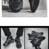 Autumn Men's New Breathable Sports Shoes Fashion Thick Sole Casual Shoes Comfortable and Versatile Trendy Running Shoes Spring