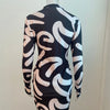 Sexy Long Sleeve Bodycon Mini Dress Women Autumn 2023 Fashion Deep V Neck Print Club Outfits Party Dresses Casual Robe Femme