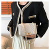 Fashionable Mini Quilted Embossed Chain Shoulder Bag Simple And Versatile Diagonal Crossbody Bag For Women Square Handbag