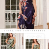 XL-5XL Big Size Sexy Suspender Nightdress Sleepwear Lingerie Summer Women Nightgown Loose Silky Satin Dressing Gown Loungewear