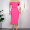 Elegant Party Dresses For Women 2025 Spring Summer Short Sleeve Bodycon Robe African Wedding Prom Evening Dress Ladies Clothing