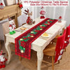 Christmas Table Runner Merry Christmas Decoration for Home Table 2024 Xmas Ornament Navidad Notal Noel Happy New Year Gifts 2025