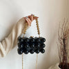 Acrylic Clutch Purse For Women Bubble Crossbody Purse Detachable Strap Square Handbag Wedding Prom Party Leisure Shopping Bag