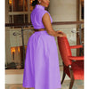 Summer Dresses 2024 Mock Neck Sleeveless Cutout White Maxi Dresses A-Line Elegant Pockets Casual Party Hollow Out Long Dress