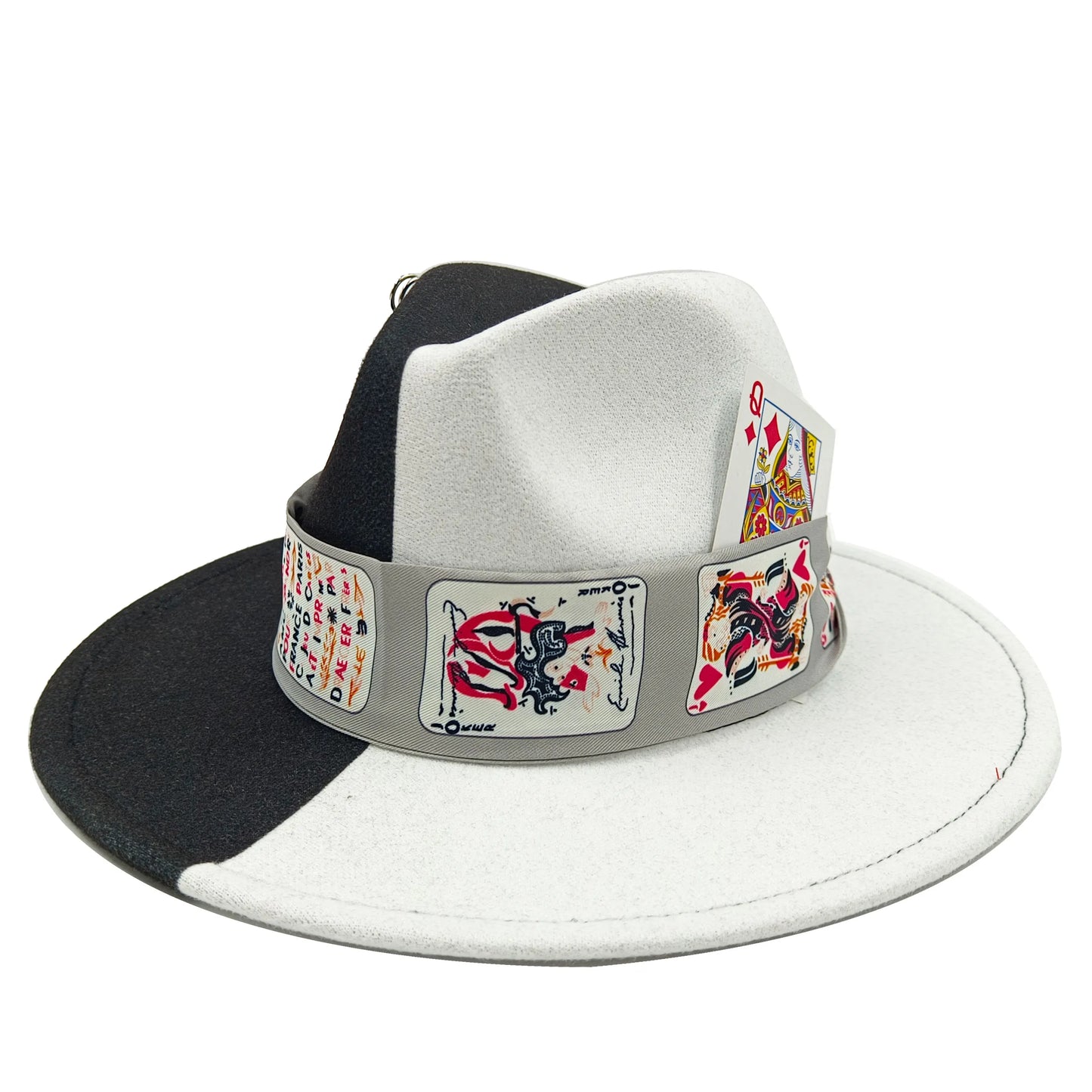 Fedora hat nubuck leather elastic webbing concave top wide brim hat for men and women autumn and winter hat  sombrero hombre