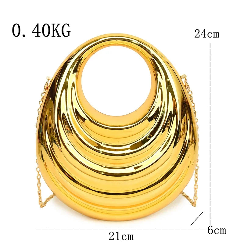 Acrylic Evening Clutch Bag Women Luxury Shoulder Bag Handbag And Crossbody Bags Fashion Party Prom Wedding Shiny Design Purse