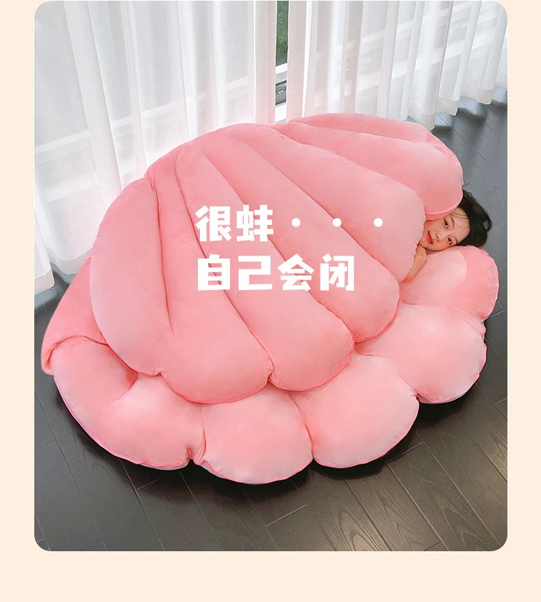Giant Clam Shell Sofa Can Sleep Modern Sofa Plush Shell Toy Oversized Cushion Home Furniture Living Room Muebles De La Sala