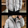 Men Harajuku Colorful Bubble Coat Winter Jacket 2024 Mens Streetwear Hip Hop Parka Korean Yellow Black Clothes Puffer Jackets