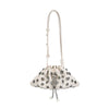 Portable Metal Stud Rivet Shoulder Bag Spicy Girl Chain Y2k Underarm Bag Punk Style Handbag Drawstring Crossbody Bag Daily
