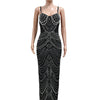 New Luxury Sparkly Crystal Rhinestone Pearl Celebrities Gown Brown Dress Woman Strap Evening Party Birthday Prom Wedding Vestido