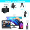 LED Selfie Light 60 High-quality LED Beads 2200mAh Rechargeable CRI 97+, 7 Light Modes Portable on Light for Phone/Tablet/Laptop